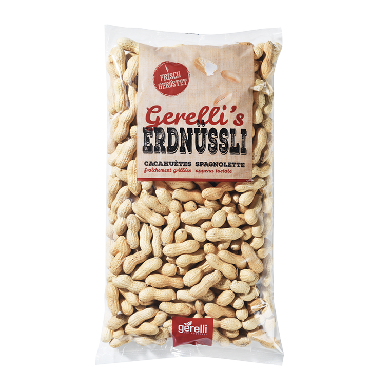 Gerelli's Peanuts 1kg - Bag