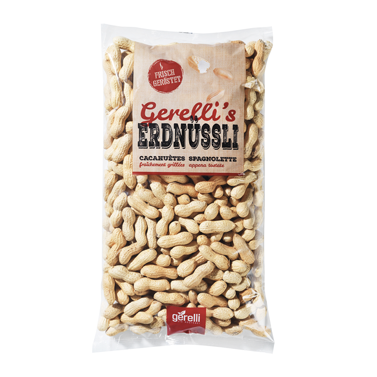 Gerelli's Erdnüssli 1kg - Sack