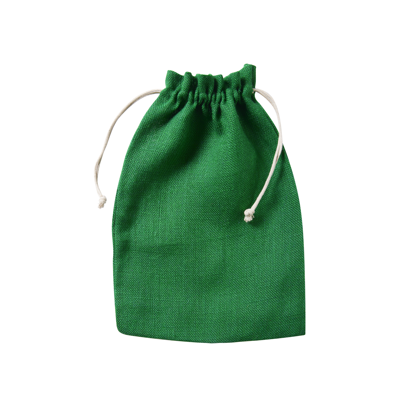Jute Sack, grün