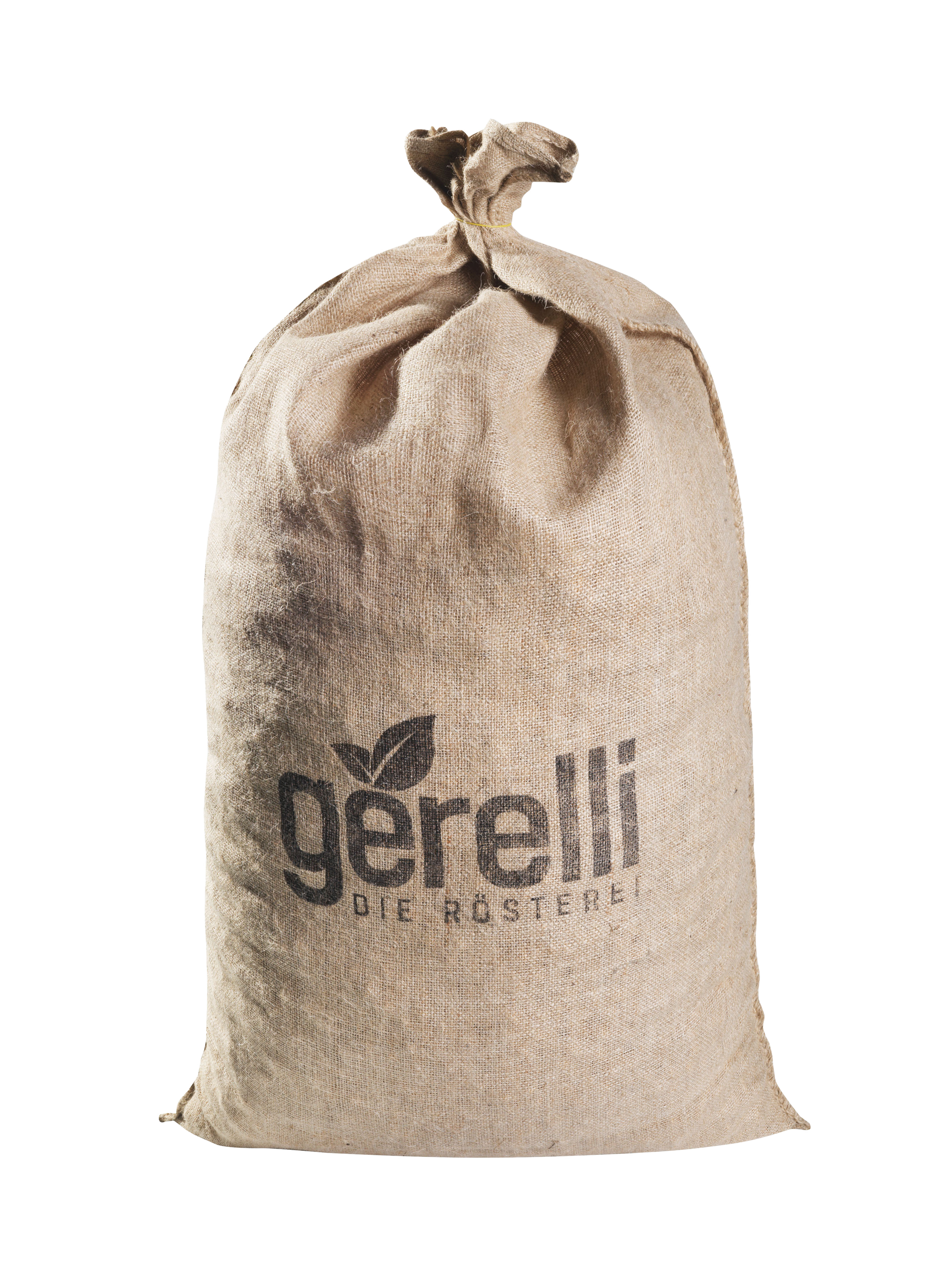 Jute Sack mit Gerelli Aufdruck